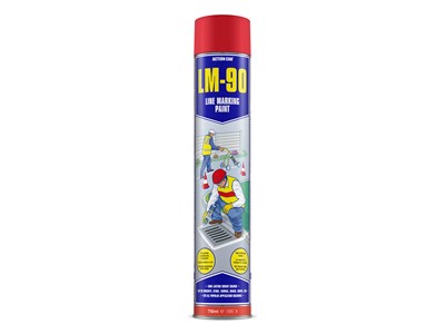 ACTION CAN LM-90 750 ML - MARKING PAINT RED