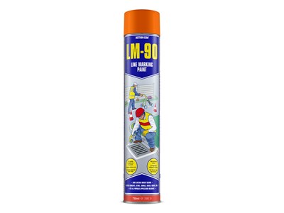 ACTION CAN LM-90 750 ML - MARKING PAINT ORANGE